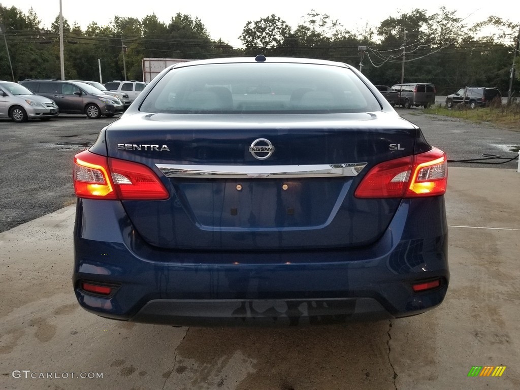 2016 Sentra SL - Deep Blue Pearl / Charcoal photo #6