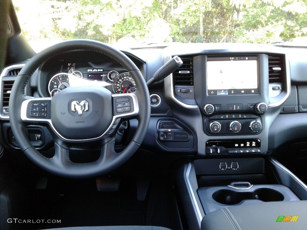 2022 Ram 2500 Big Horn Crew Cab 4x4 Black Dashboard Photo #142957317