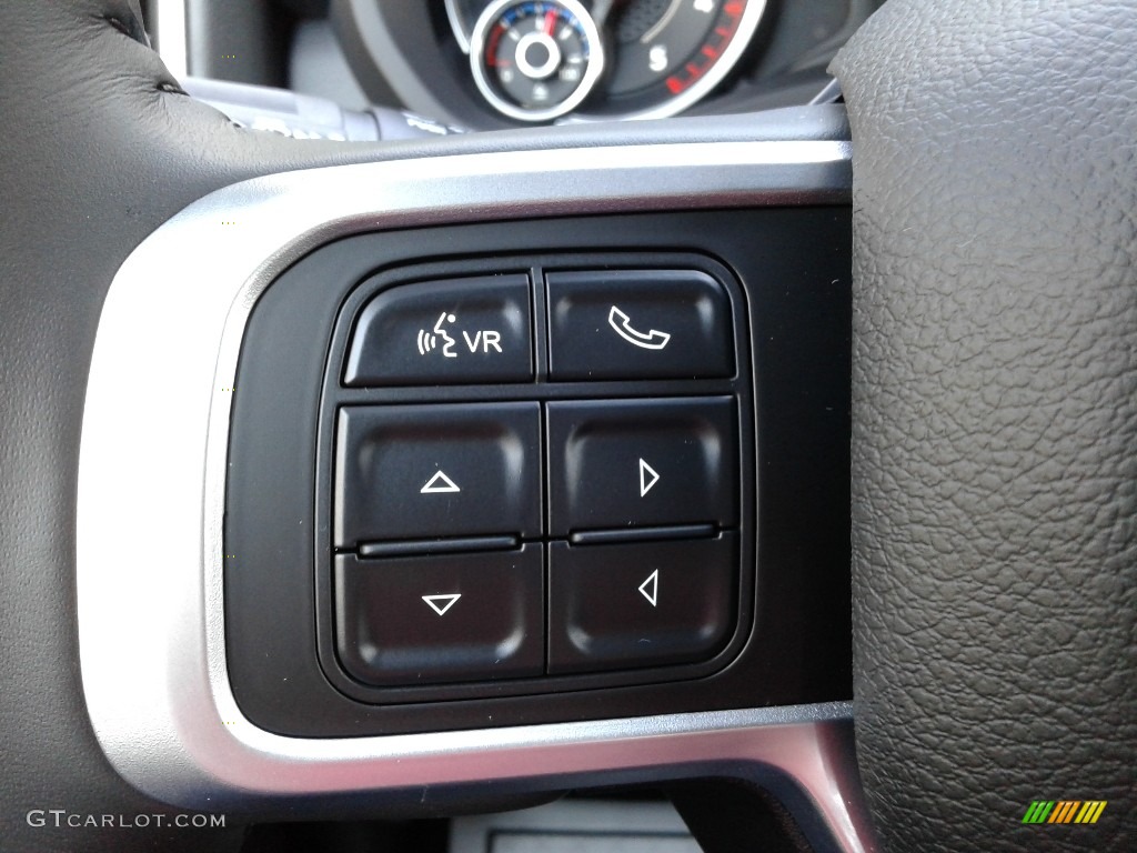 2022 Ram 2500 Big Horn Crew Cab 4x4 Black Steering Wheel Photo #142957341