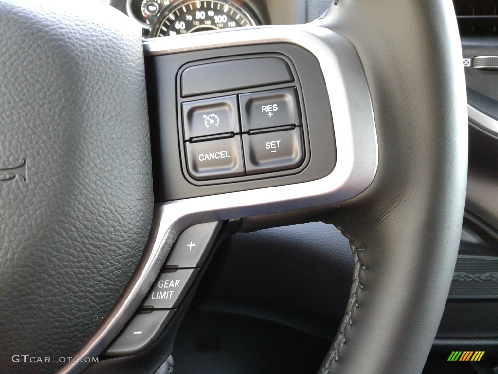 2022 Ram 2500 Big Horn Crew Cab 4x4 Black Steering Wheel Photo #142957365