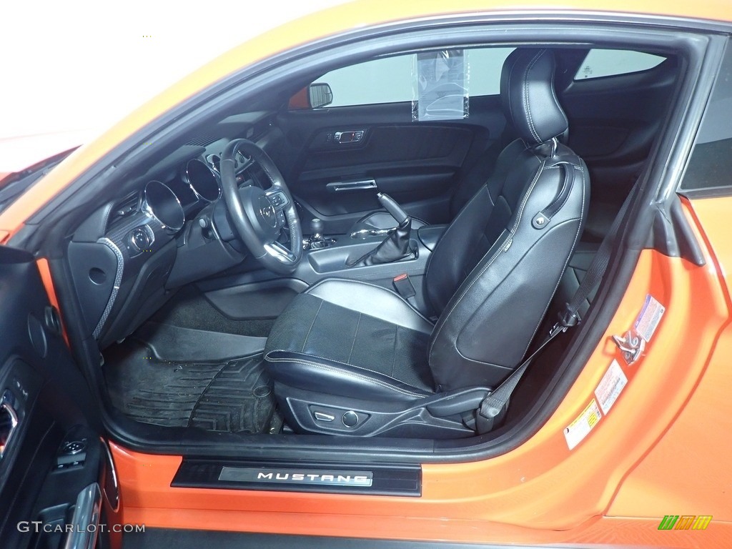 2015 Mustang GT Premium Coupe - Competition Orange / Ebony photo #22