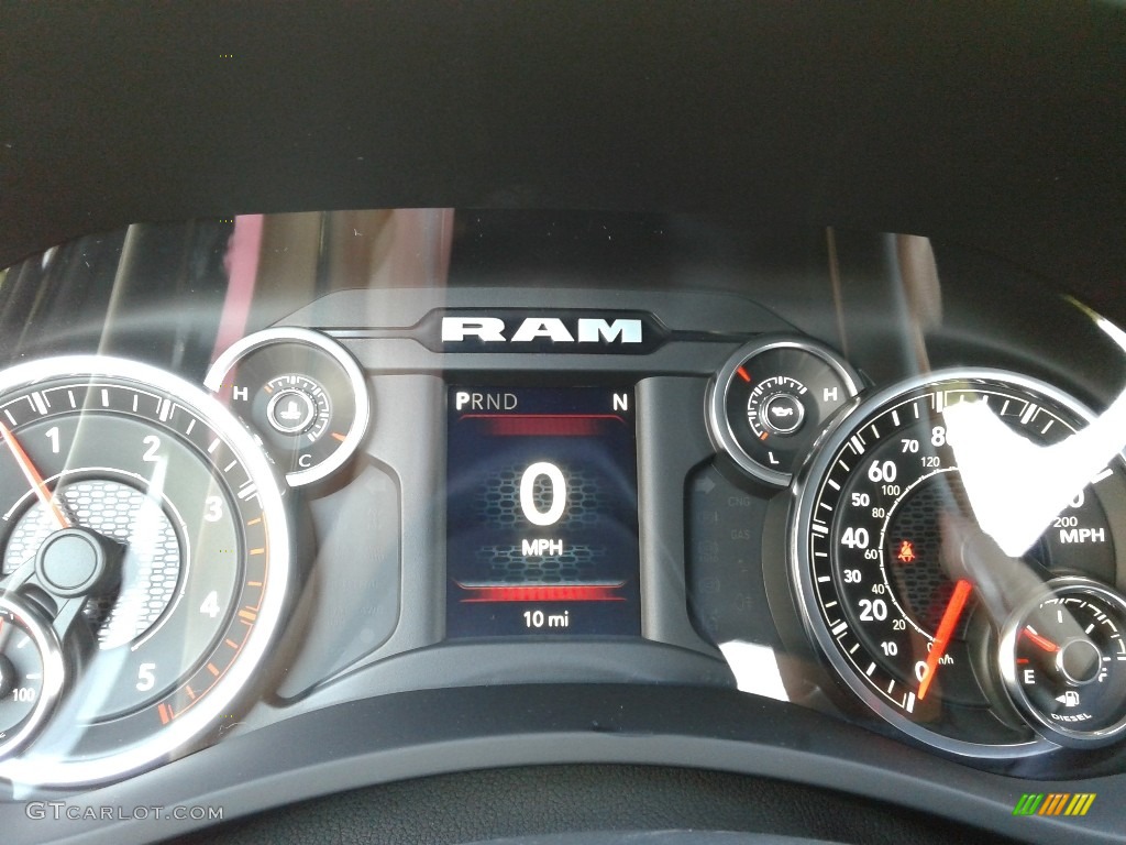 2022 Ram 2500 Big Horn Crew Cab 4x4 Gauges Photo #142957389