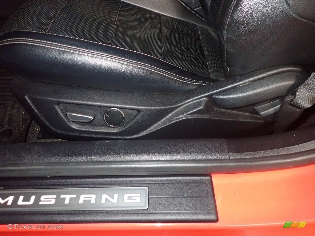 2015 Mustang GT Premium Coupe - Competition Orange / Ebony photo #23