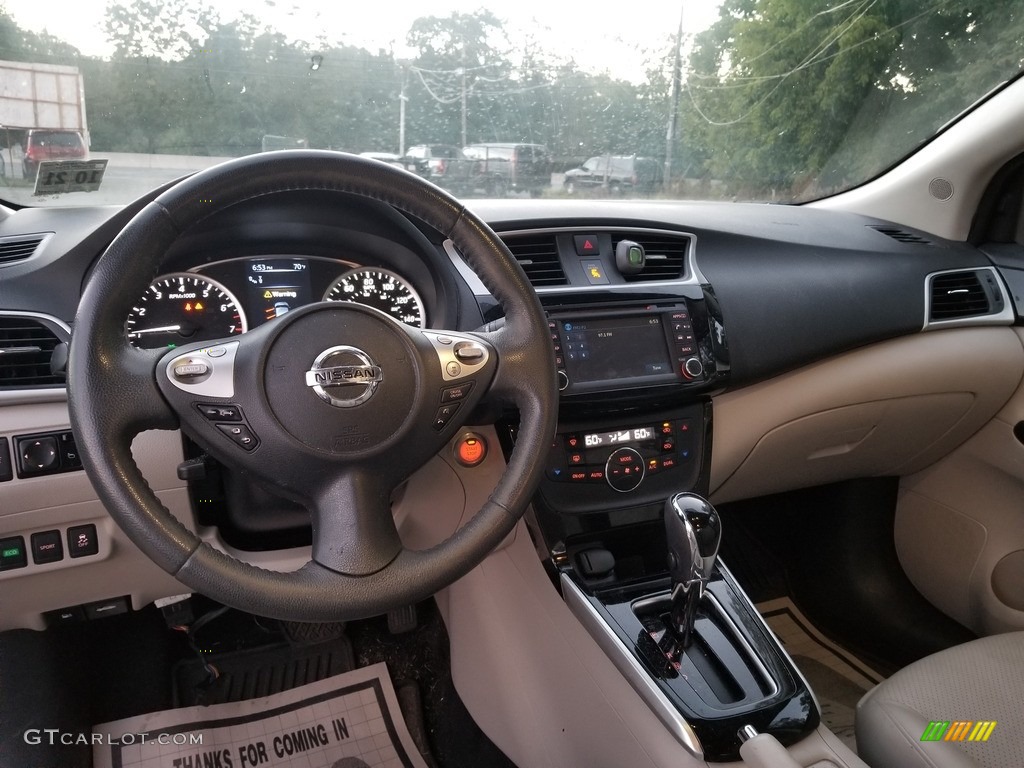 2016 Sentra SL - Deep Blue Pearl / Charcoal photo #15