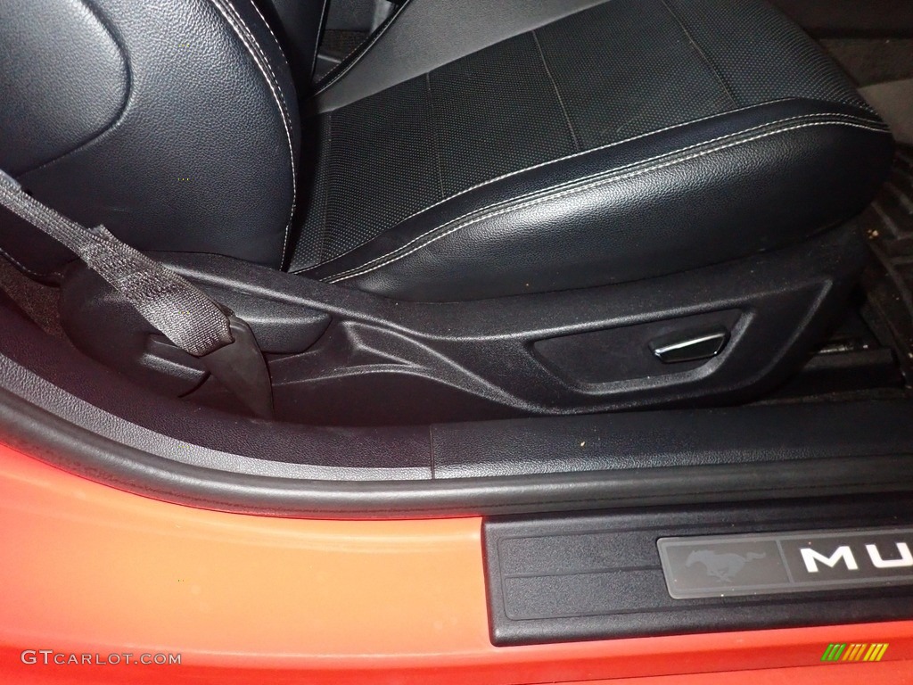 2015 Mustang GT Premium Coupe - Competition Orange / Ebony photo #36