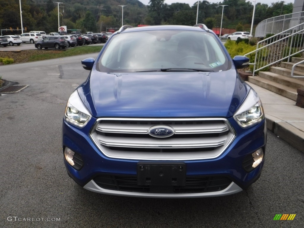 2019 Escape Titanium 4WD - Lightning Blue / Chromite Gray/Charcoal Black photo #11