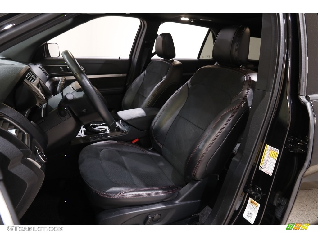 2019 Explorer XLT 4WD - Agate Black / Medium Black photo #6