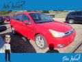 2008 Vermillion Red Ford Focus SES Sedan #142956767