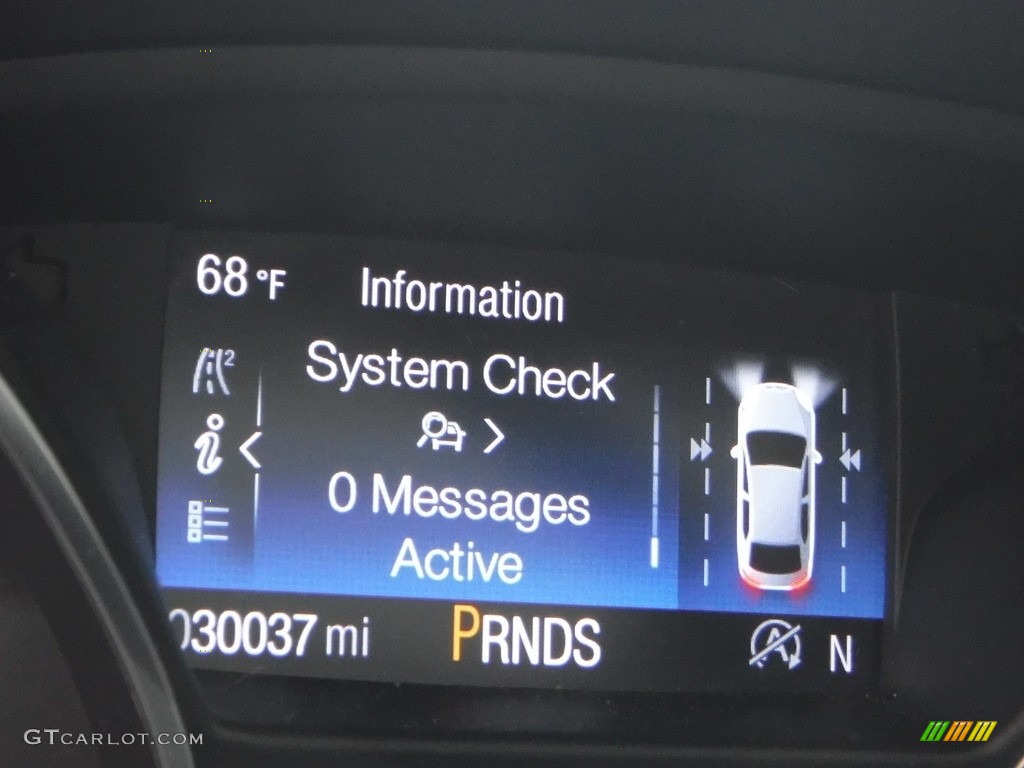 2019 Escape Titanium 4WD - Lightning Blue / Chromite Gray/Charcoal Black photo #35