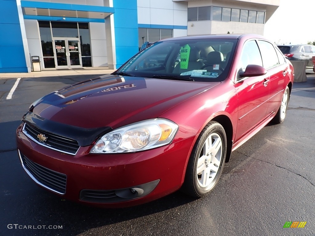 2011 Impala LT - Red Jewel Tintcoat / Gray photo #2