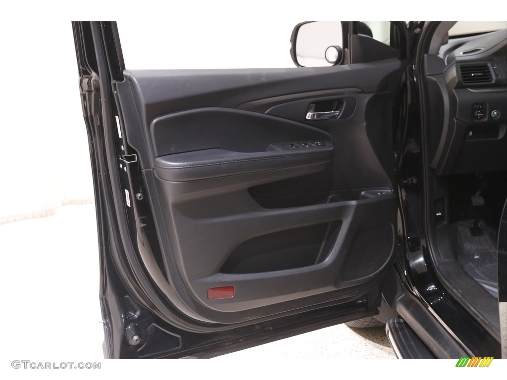 2016 Honda Pilot EX-L AWD Black Door Panel Photo #142959234