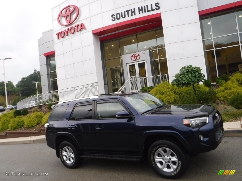 2018 4Runner SR5 4x4 - Nautical Blue Metallic / Graphite photo #2