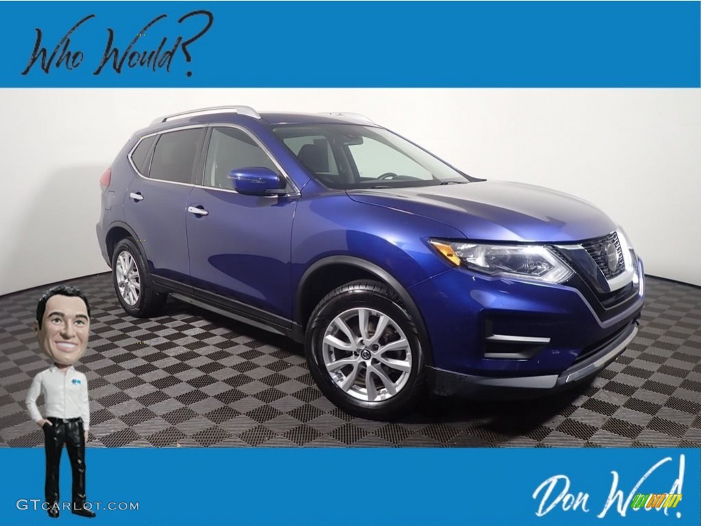 2019 Rogue SV AWD - Caspian Blue / Charcoal photo #1