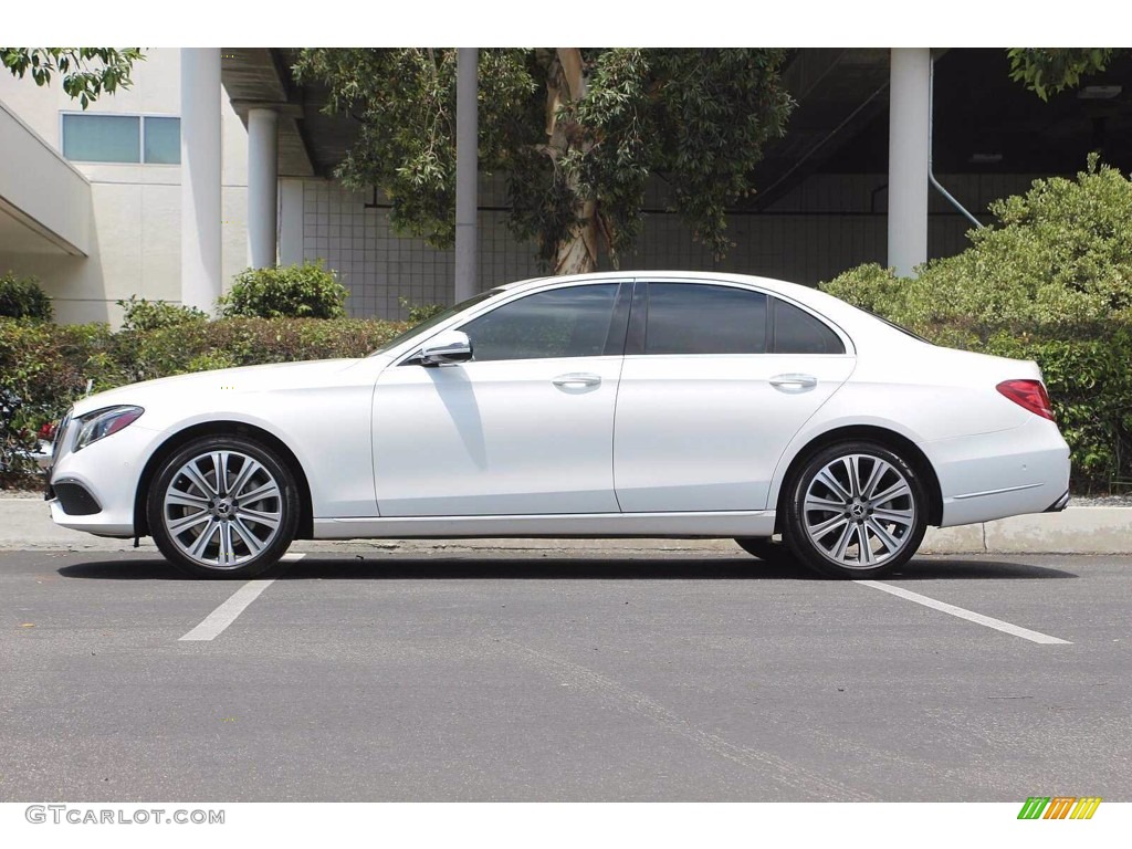 2018 E 300 Sedan - Polar White / Macchiato Beige/Espresso Brown photo #9