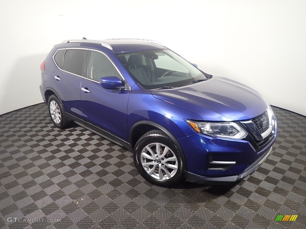 2019 Rogue SV AWD - Caspian Blue / Charcoal photo #4