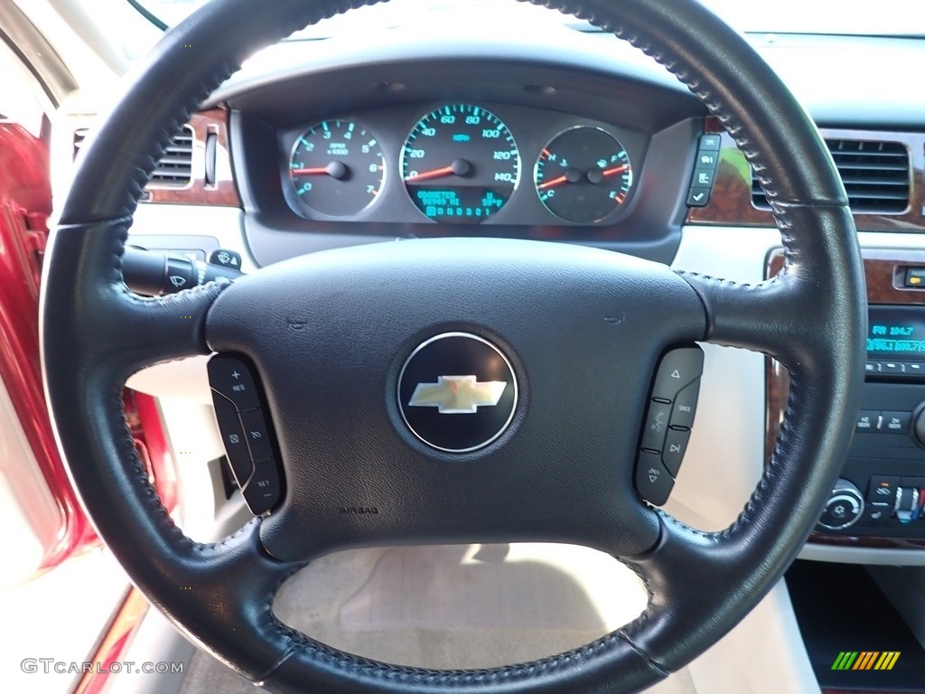 2011 Impala LT - Red Jewel Tintcoat / Gray photo #27