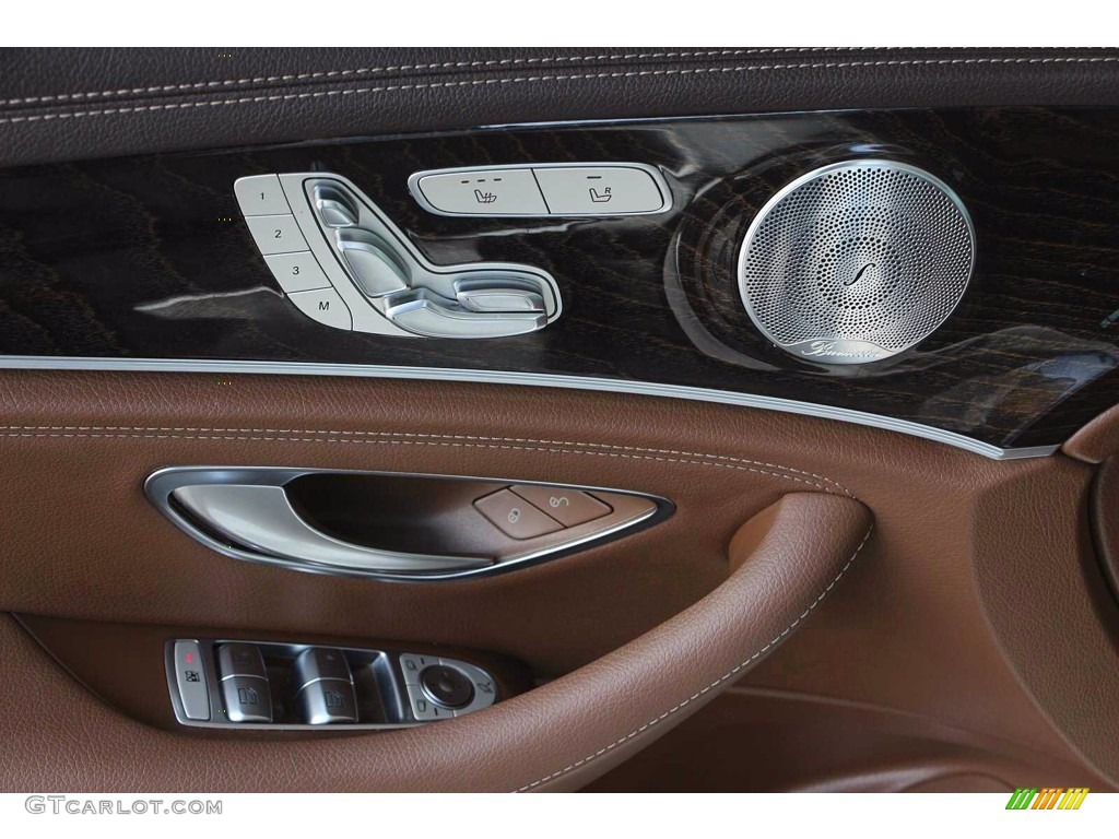 2018 E 300 Sedan - Polar White / Macchiato Beige/Espresso Brown photo #13