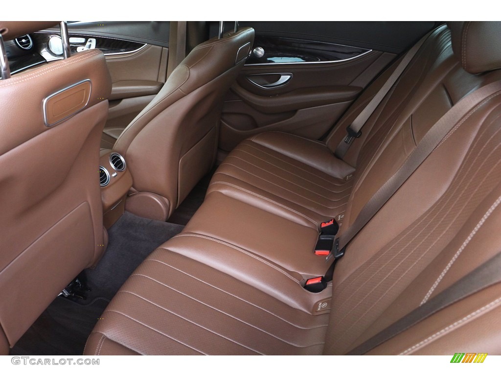 2018 E 300 Sedan - Polar White / Macchiato Beige/Espresso Brown photo #15