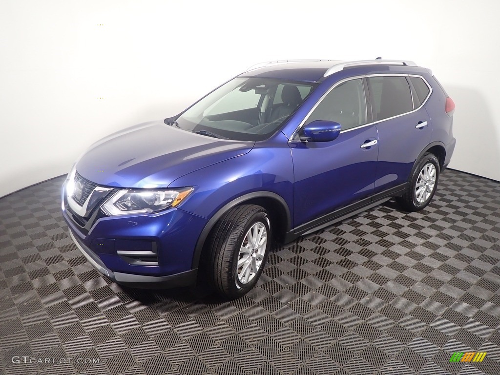 2019 Rogue SV AWD - Caspian Blue / Charcoal photo #10