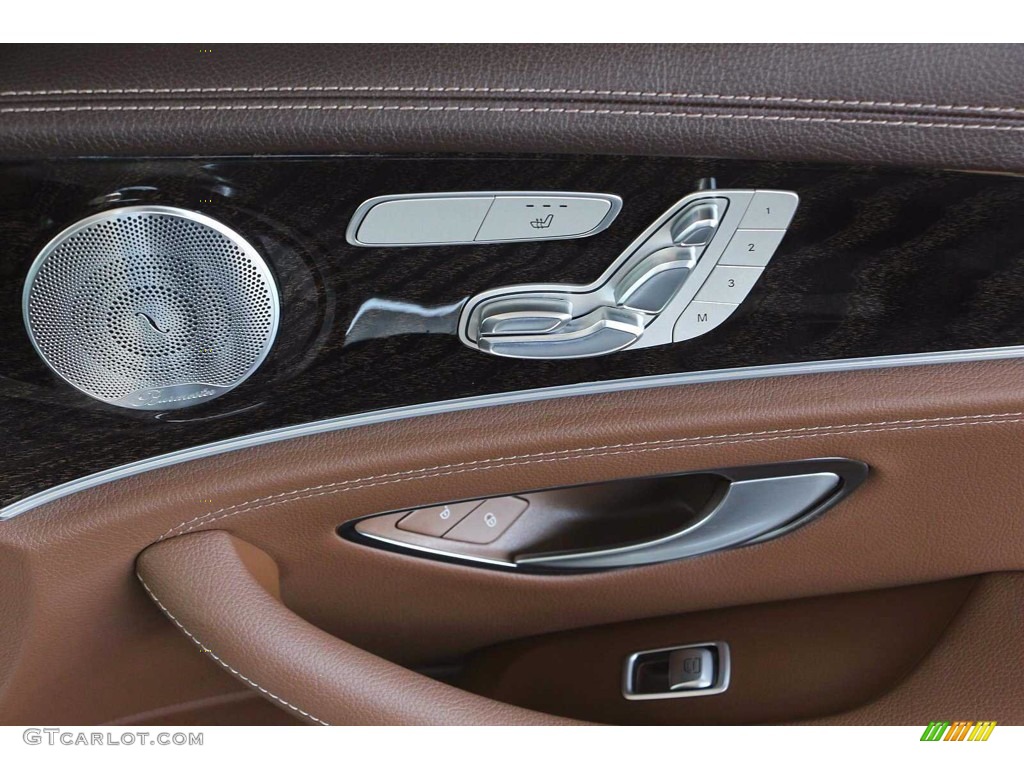 2018 E 300 Sedan - Polar White / Macchiato Beige/Espresso Brown photo #17