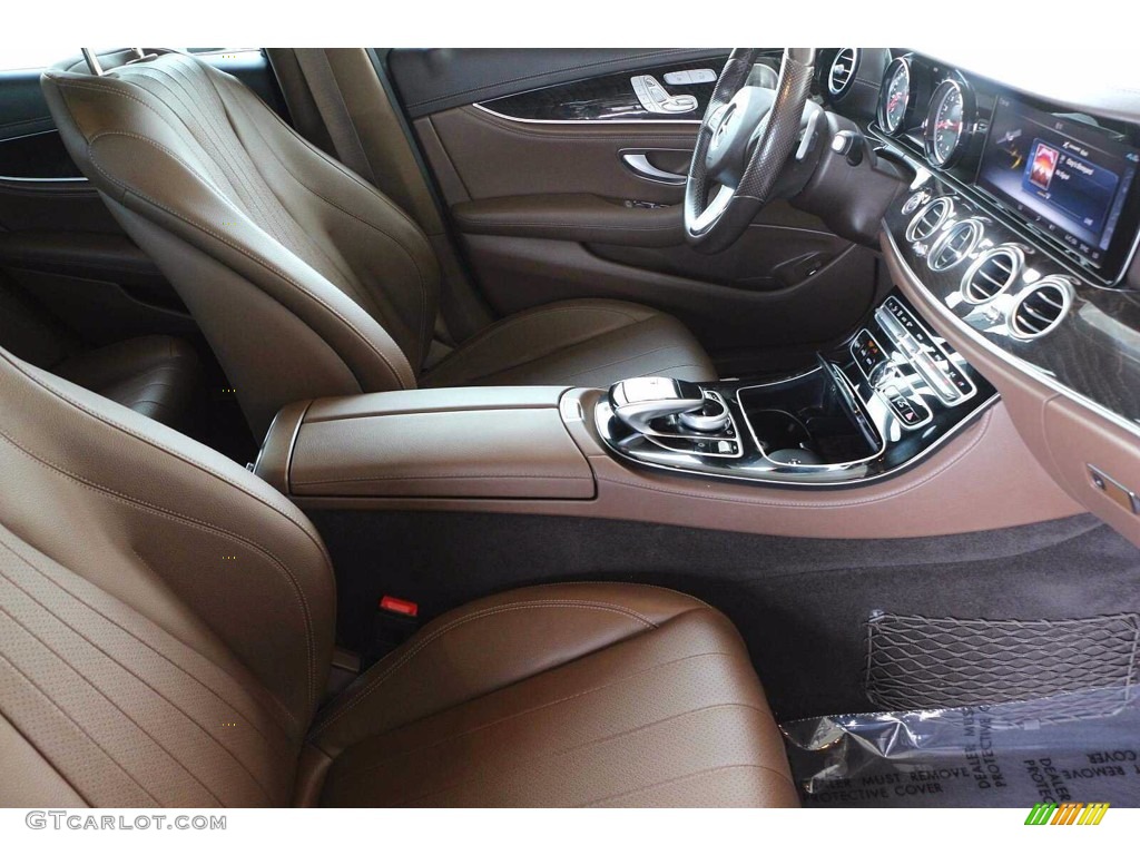 2018 E 300 Sedan - Polar White / Macchiato Beige/Espresso Brown photo #19