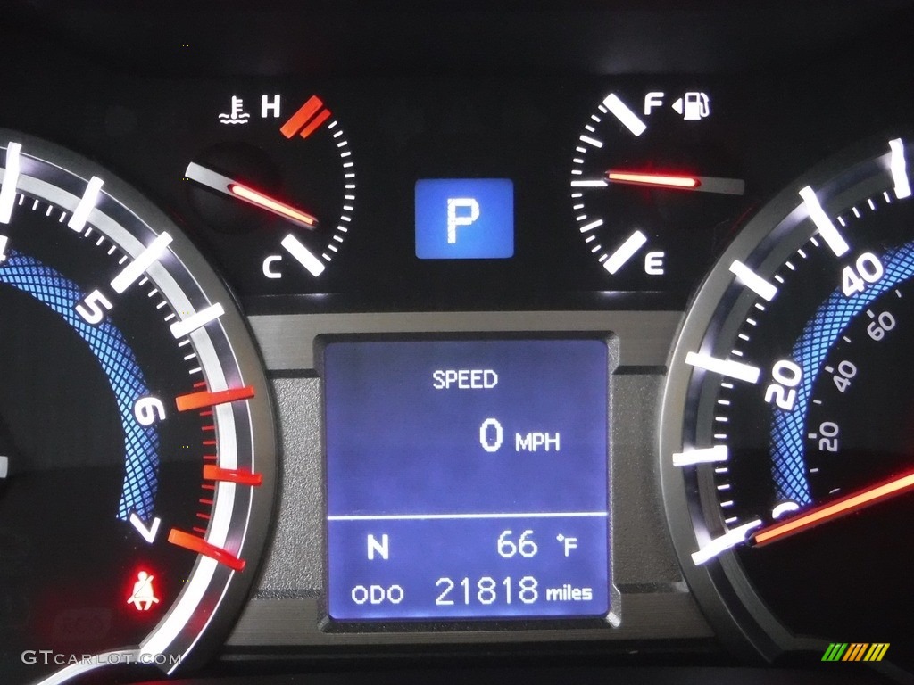 2018 4Runner SR5 4x4 - Nautical Blue Metallic / Graphite photo #40