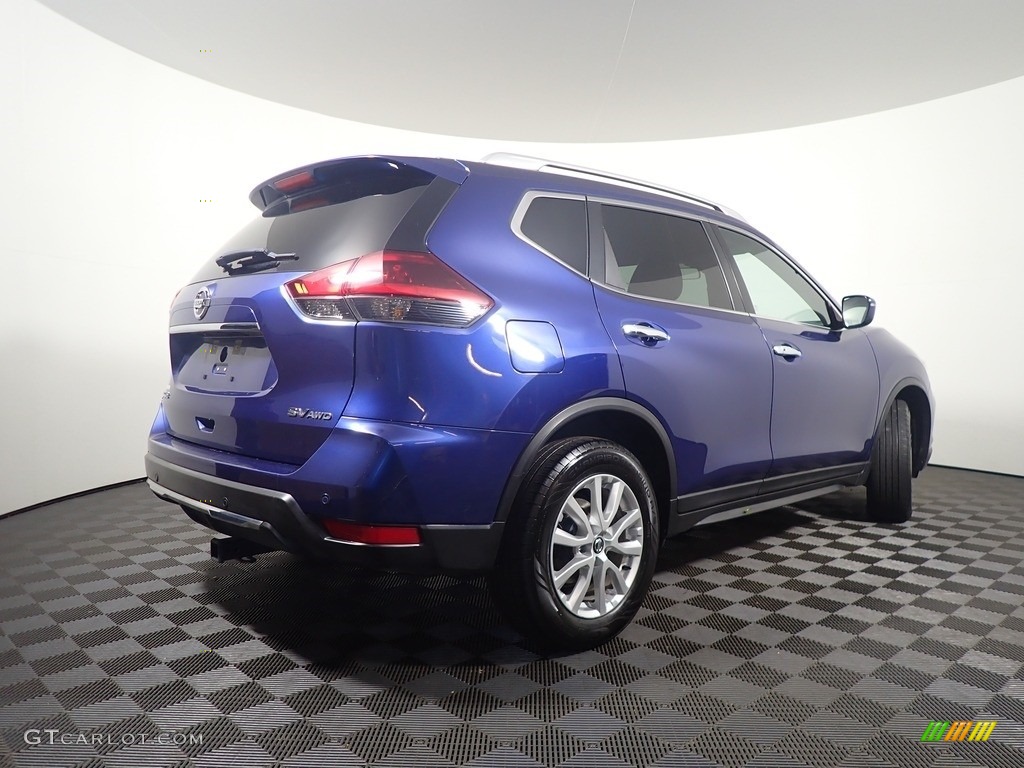 2019 Rogue SV AWD - Caspian Blue / Charcoal photo #18