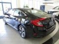 2018 Crystal Black Pearl Honda Civic EX-T Sedan  photo #9