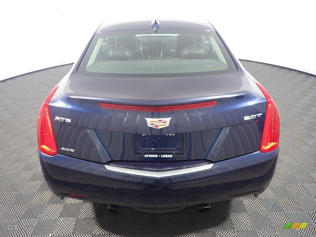 2018 ATS Luxury AWD - Dark Adriatic Blue Metallic / Jet Black photo #15