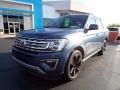 2018 Blue Ford Expedition Limited 4x4  photo #2