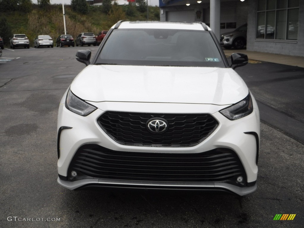 2021 Highlander XSE AWD - Blizzard White Pearl / Black photo #5