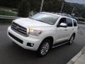  2014 Sequoia Platinum 4x4 Blizzard Pearl White