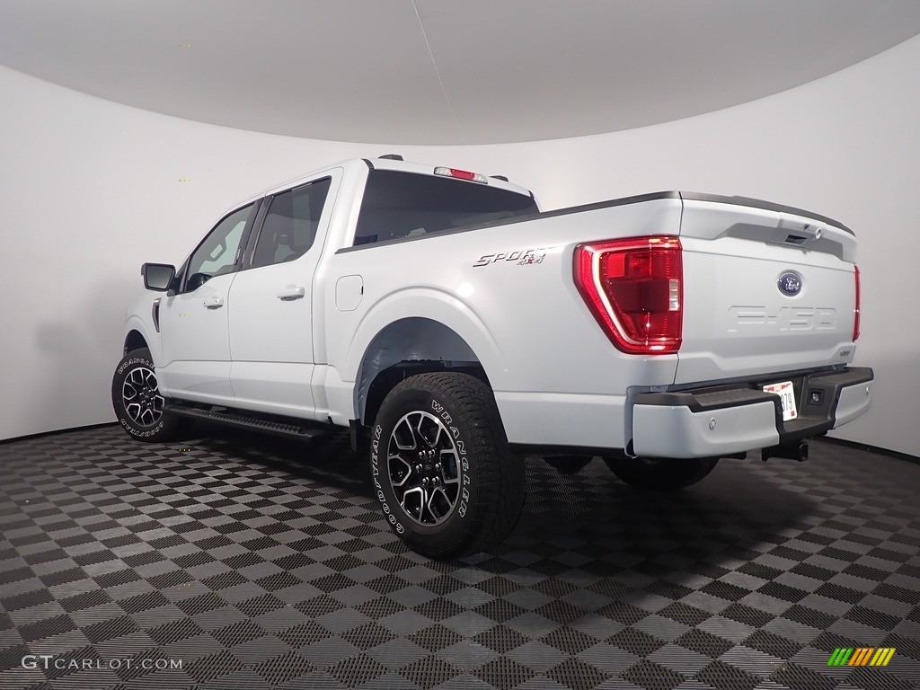 2021 F150 XLT SuperCrew 4x4 - Space White / Black photo #12