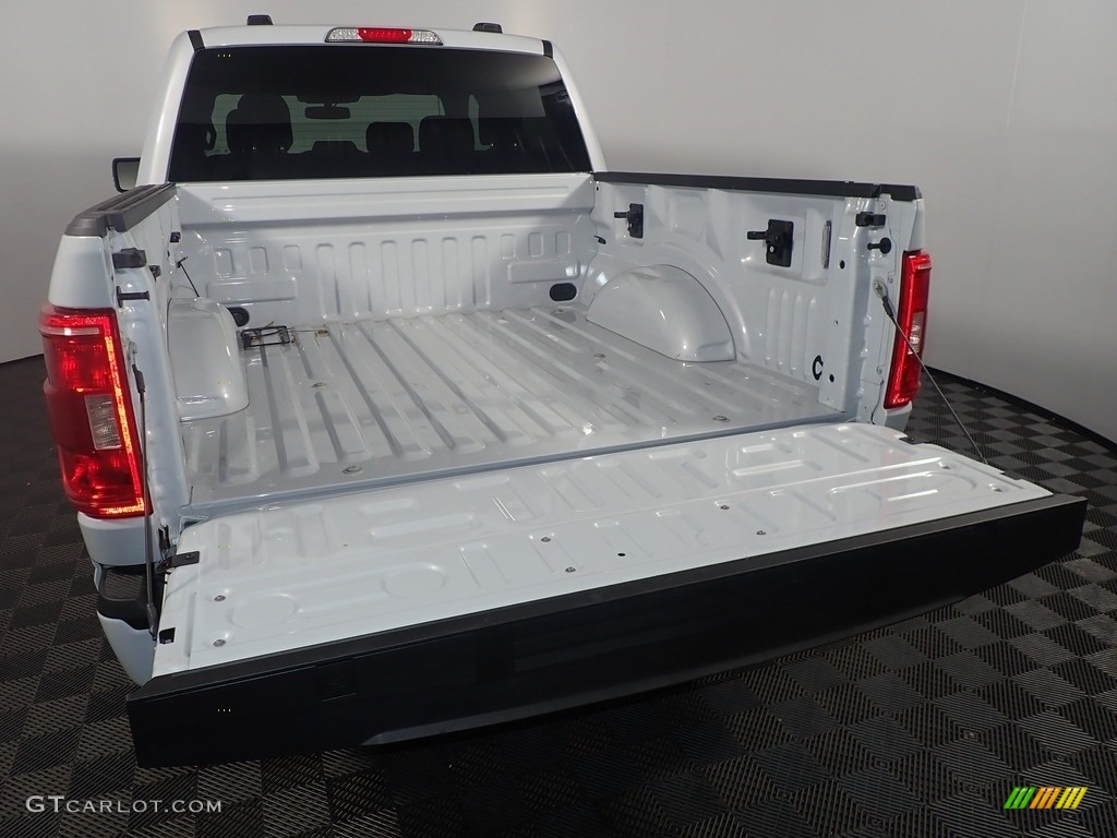 2021 F150 XLT SuperCrew 4x4 - Space White / Black photo #15