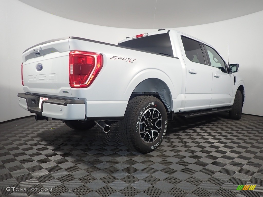 2021 F150 XLT SuperCrew 4x4 - Space White / Black photo #16
