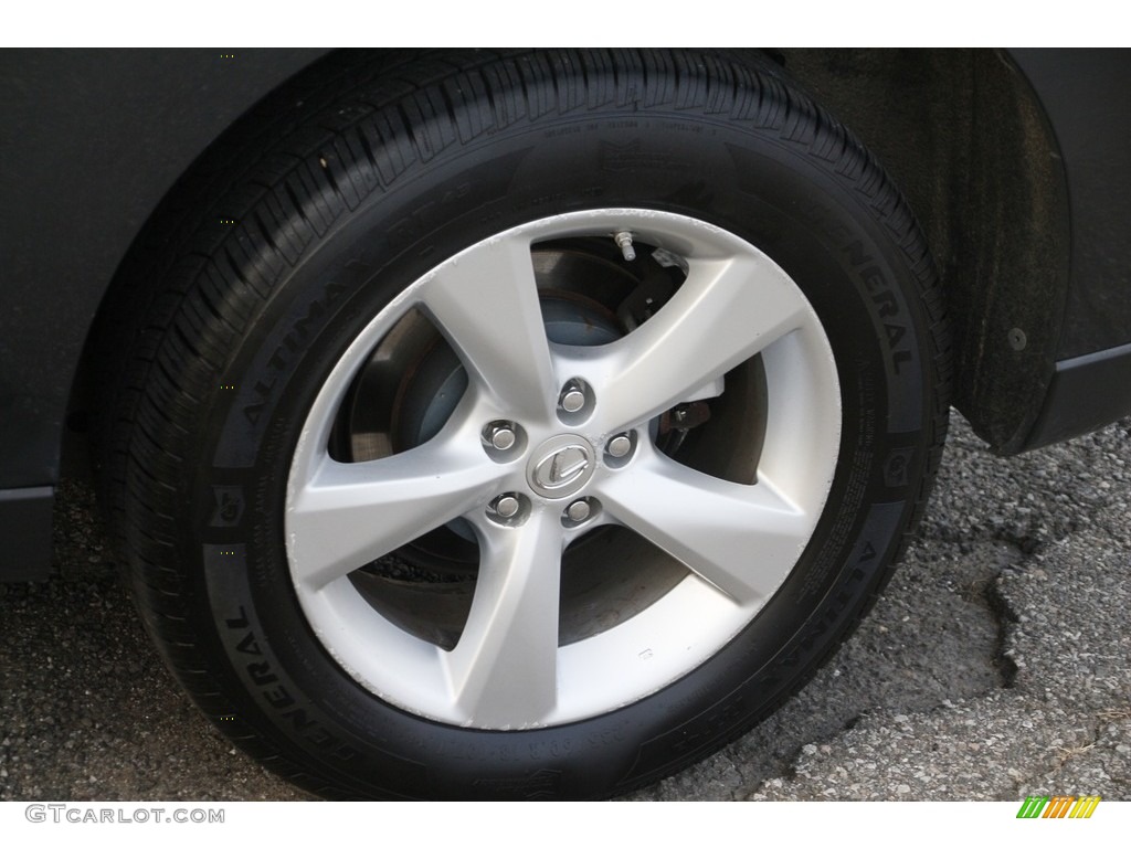 2011 RX 350 AWD - Cerulean Blue Metallic / Light Gray photo #26