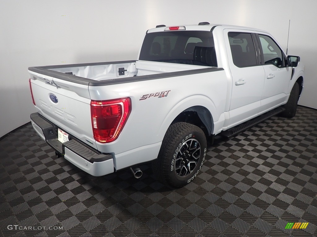 2021 F150 XLT SuperCrew 4x4 - Space White / Black photo #17