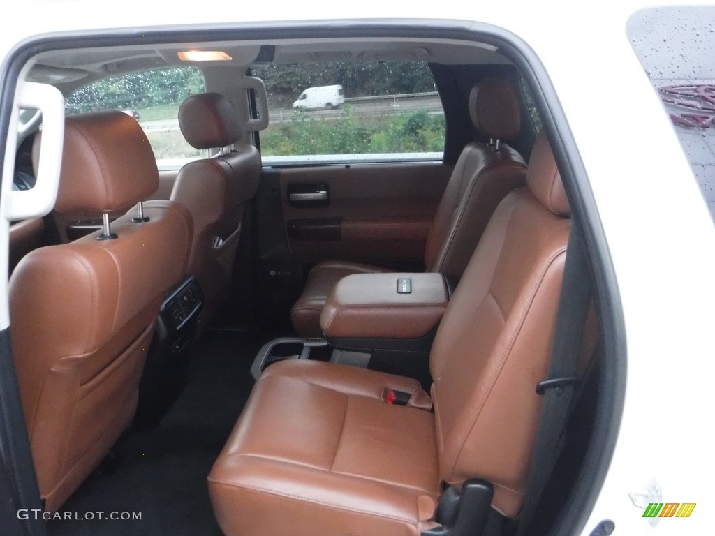 2014 Toyota Sequoia Platinum 4x4 Rear Seat Photo #142963044