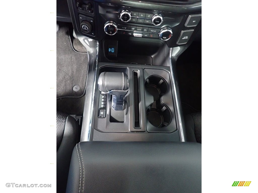 2021 F150 XLT SuperCrew 4x4 - Space White / Black photo #34