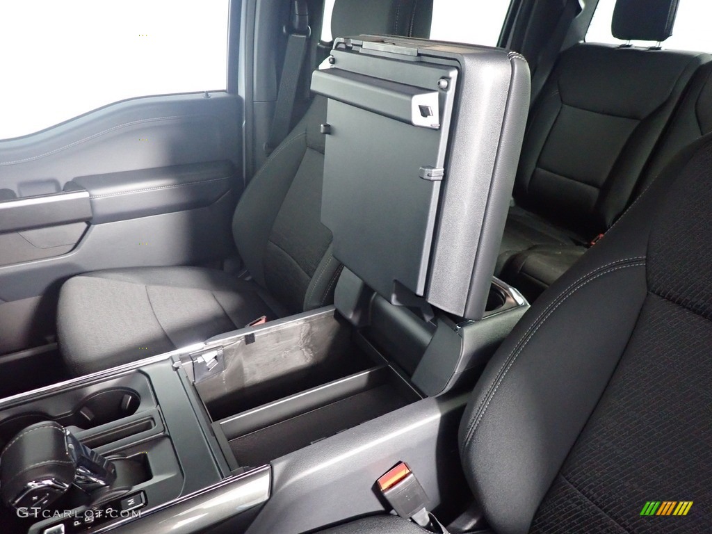 2021 F150 XLT SuperCrew 4x4 - Space White / Black photo #35