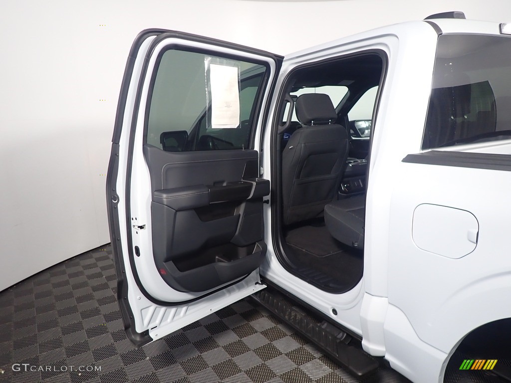 2021 F150 XLT SuperCrew 4x4 - Space White / Black photo #36