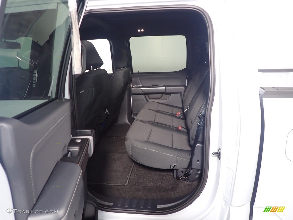 2021 F150 XLT SuperCrew 4x4 - Space White / Black photo #37