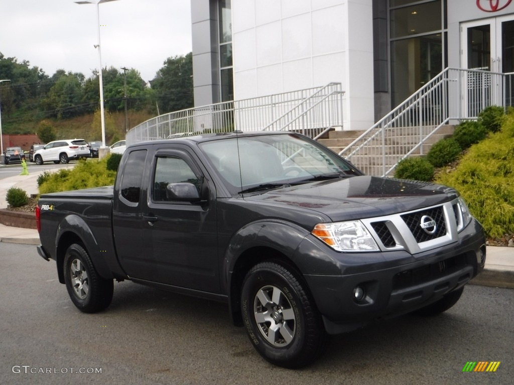 2013 Frontier Pro-4X King Cab 4x4 - Night Armor / Graphite/Steel Pro-4X photo #1