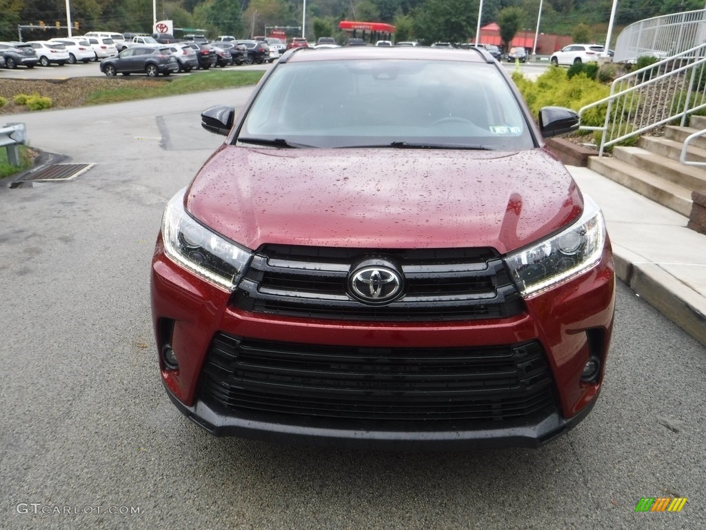 2019 Highlander SE AWD - Salsa Red Pearl / Black photo #11