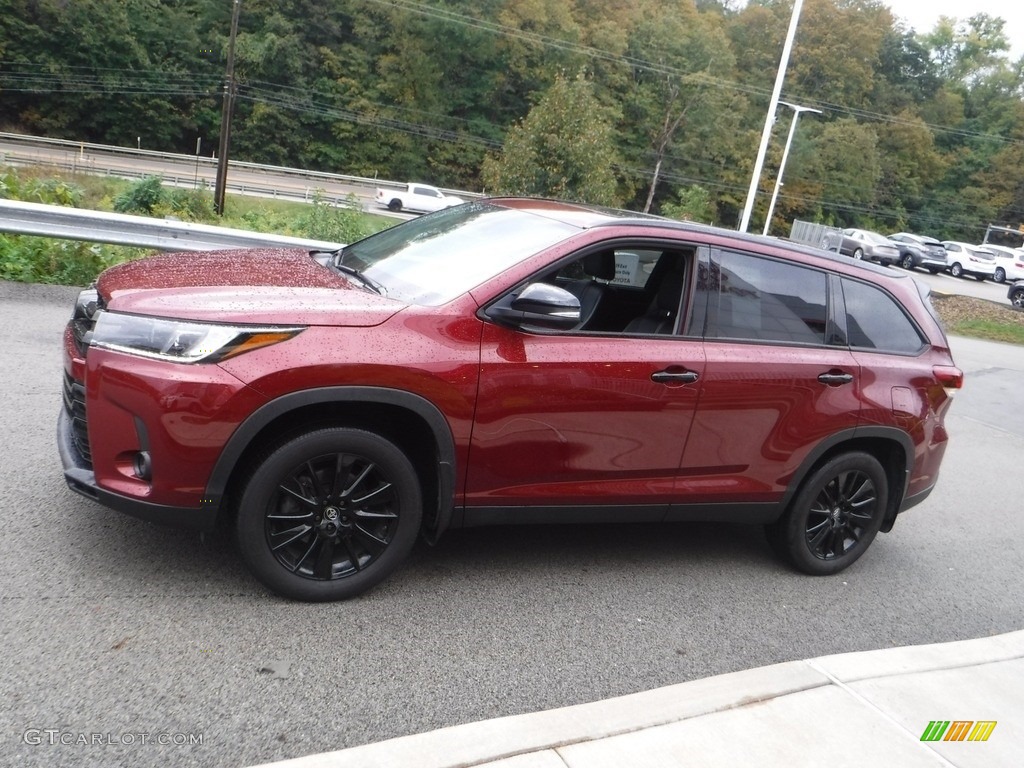 2019 Highlander SE AWD - Salsa Red Pearl / Black photo #13