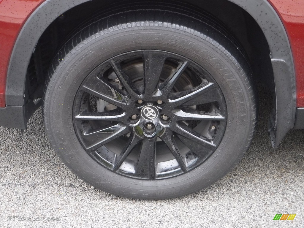 2019 Highlander SE AWD - Salsa Red Pearl / Black photo #14