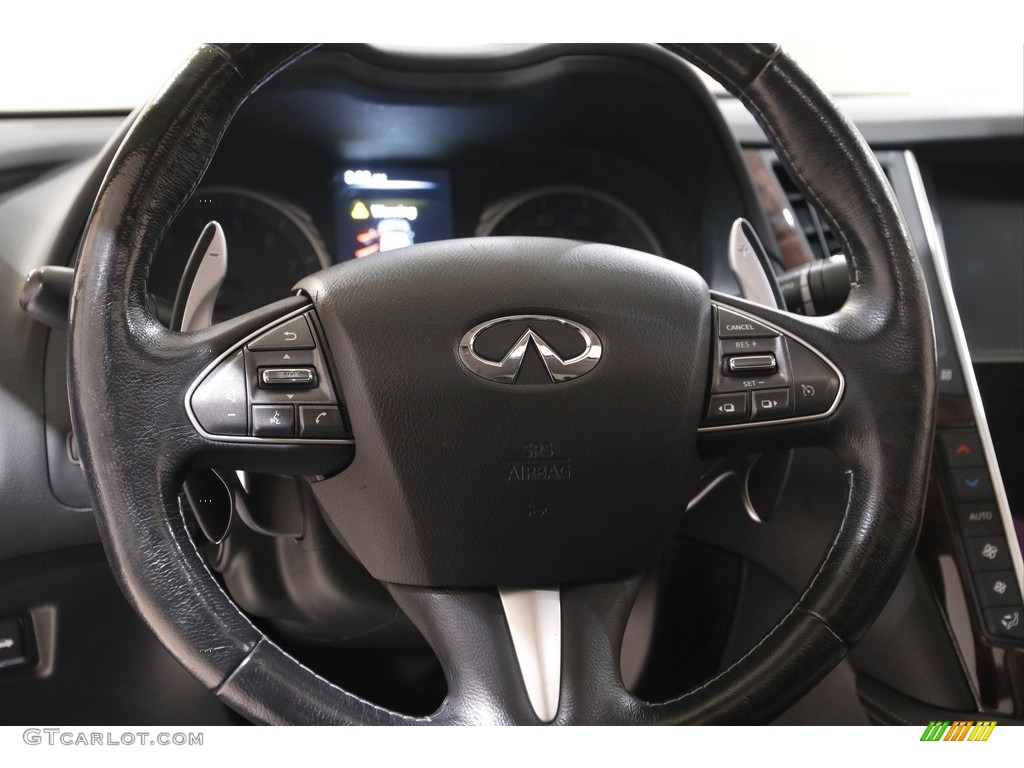 2015 Q50 3.7 AWD - Graphite Shadow / Graphite photo #7