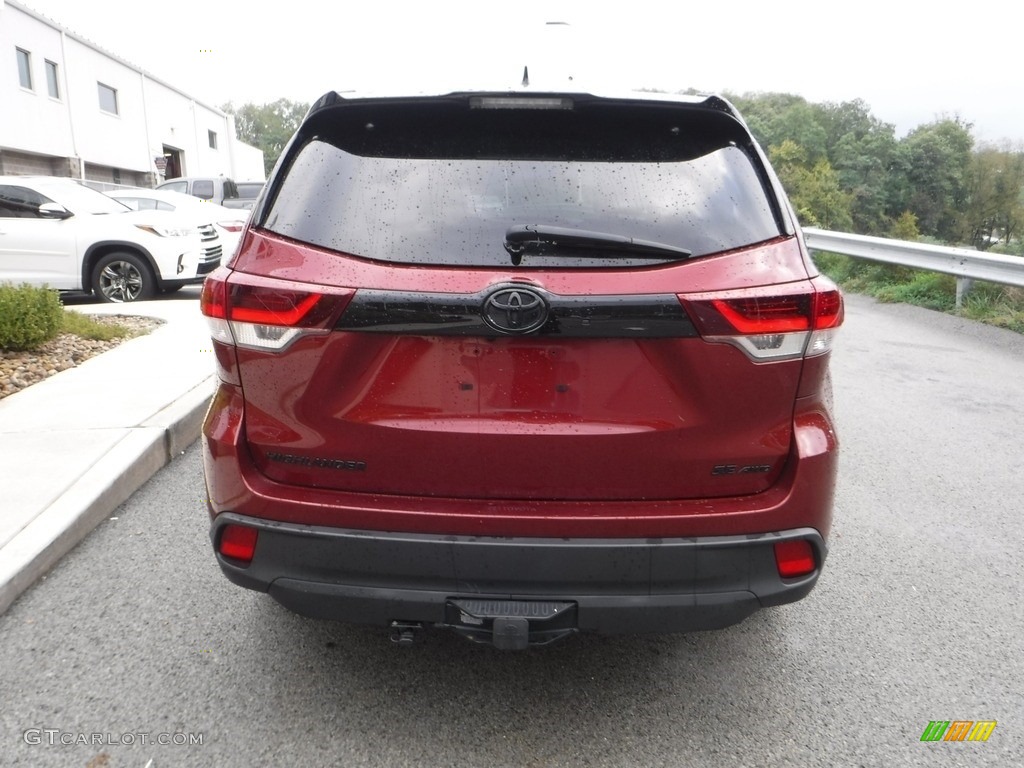 2019 Highlander SE AWD - Salsa Red Pearl / Black photo #16