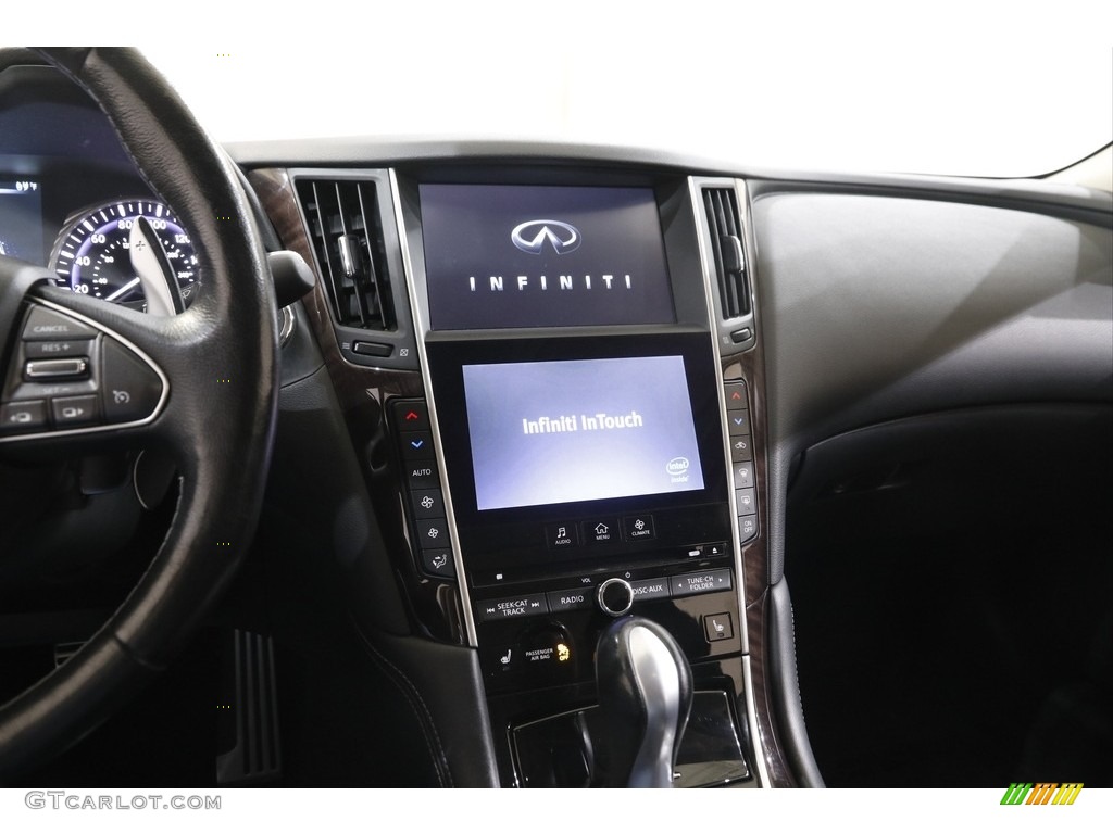 2015 Q50 3.7 AWD - Graphite Shadow / Graphite photo #9