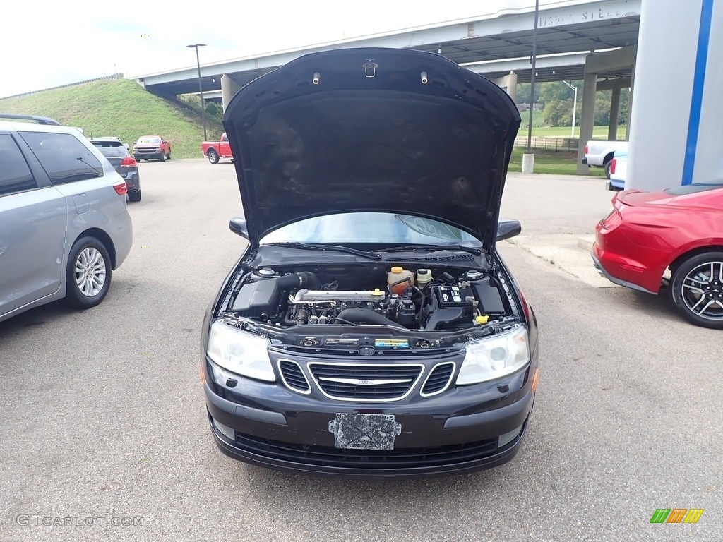 2007 9-3 2.0T Convertible - Black / Black/Gray photo #4